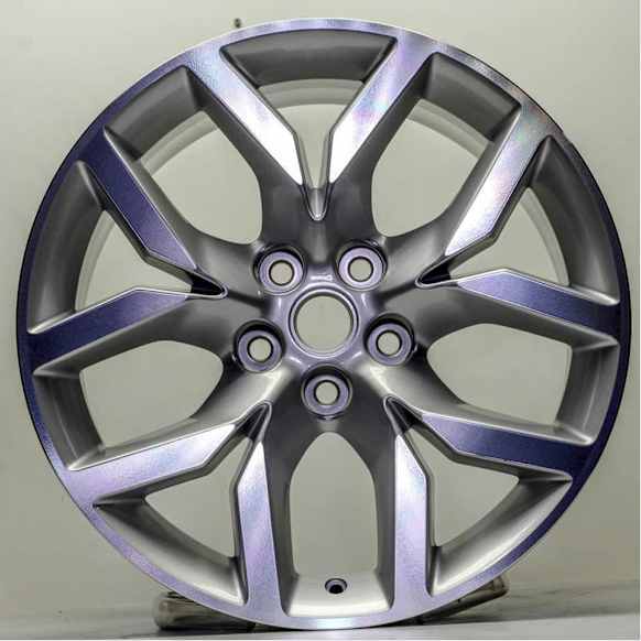 ALY05614U10N Aluminum Silver Wheel, 19 in. X 8.5 in., 5 x 120 mm Bolt Pattern