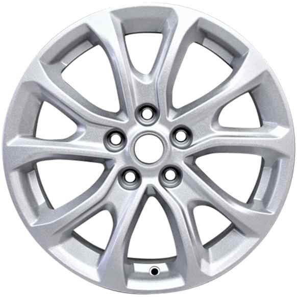 ALY05829U20N Aluminum Silver Wheel, 17 in. X 7 in., 5 x 115 mm Bolt Pattern