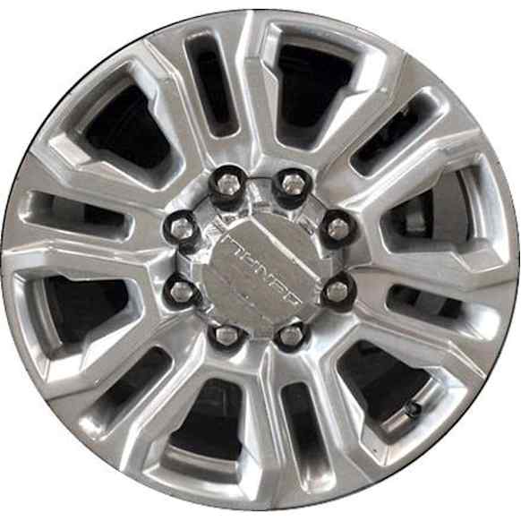 ALY05957U80N Aluminum Polished Wheel, 20 in. X 8.5 in., 8 x 180 mm Bolt Pattern