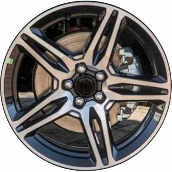 ALY10199U45N Aluminum Painted Black Wheel, 19 in. X 8 in., 5 x 4.25 in. Bolt Pattern