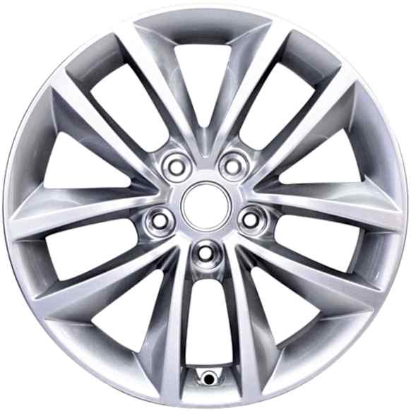 ALY74735U20N Aluminum Silver Wheel, 17 in. X 7 in., 5 x 115 mm Bolt Pattern