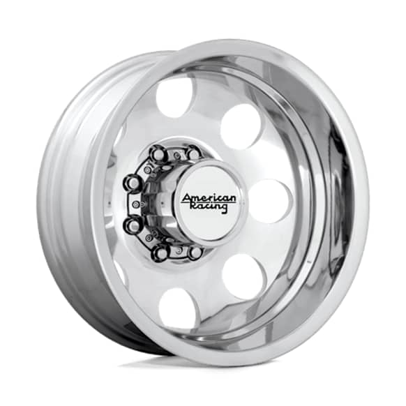 AR204760901134N Aluminum Polished Wheel, 17 in. X 6 in., 8 x 6.5 in. Bolt Pattern