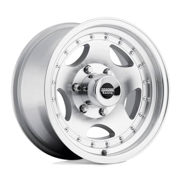 AR236782 Aluminum Machined Wheel, 16 in. X 7 in., 8 x 6.5 in. Bolt Pattern