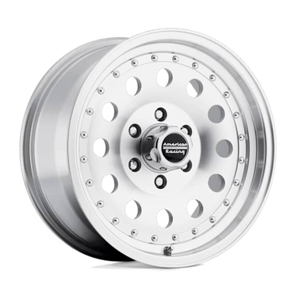 AR627882A Aluminum Machined Wheel, 17 in. X 8 in., 8 x 6.5 in. Bolt Pattern
