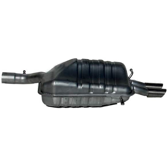 Ansa® AU15157 Rear Muffler, Natural, 2.8L, 6Cyl