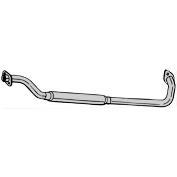 1997 Toyota RAV4 - Resonator, 4-Door, OE Design Center, Made of Aluminized Steel, 2.0L
