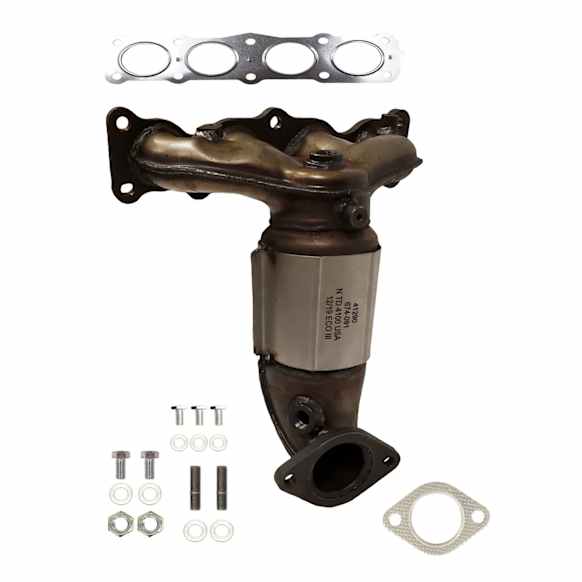 641602 Front, Driver or Passenger Side Catalytic Converter, 2.4L, 4Cyl, Federal EPA Standard, 46-State Legal (Cannot ship to CA, CO, NY or ME), AWD, Direct Fit
