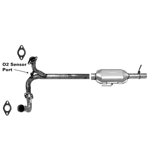 645911 Catalytic Converter, 5.0L, 8Cyl, Federal EPA Standard, 46-State Legal (Cannot ship to CA, CO, NY or ME)