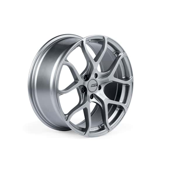 WHL00001 A01 Flow Formed Hyper Silver Wheel, 19 in. X 8.5 in., 10 x 112 mm Bolt Pattern