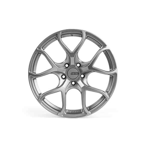 WHL00015 A01 Flow Formed Hyper Silver Wheel, 18 in. X 8.5 in., 10 x 112 mm Bolt Pattern