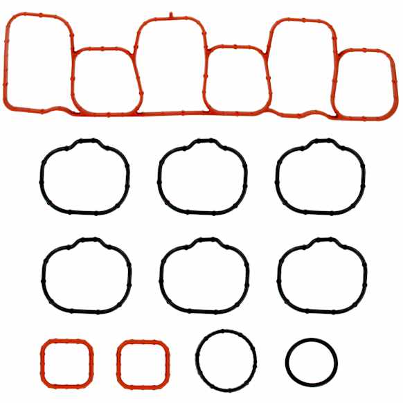 2011 Ford Edge - Intake Manifold Gasket, 3.7L 6Cyl, Lower & Upper Set
