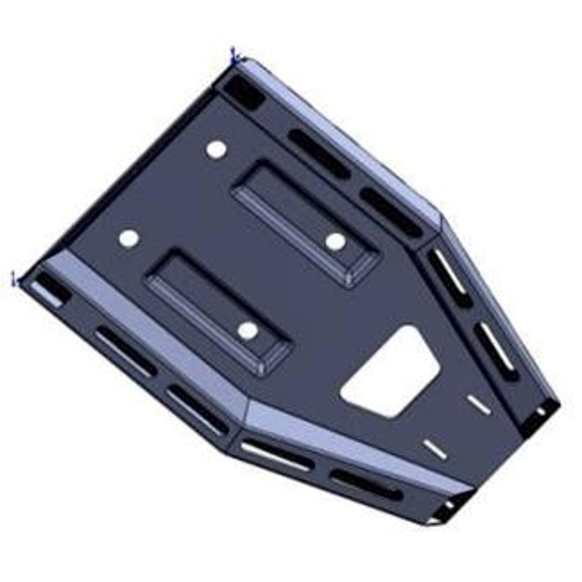 5421110 Silver Skid Plate