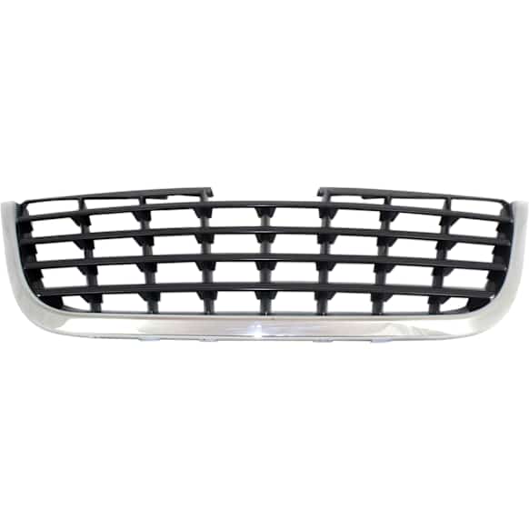 Grille, Chrome Shell with Black Insert, LX Model