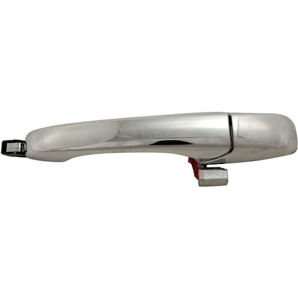 Front, Passenger Side Exterior Door Handle, Chrome, Without Key Hole