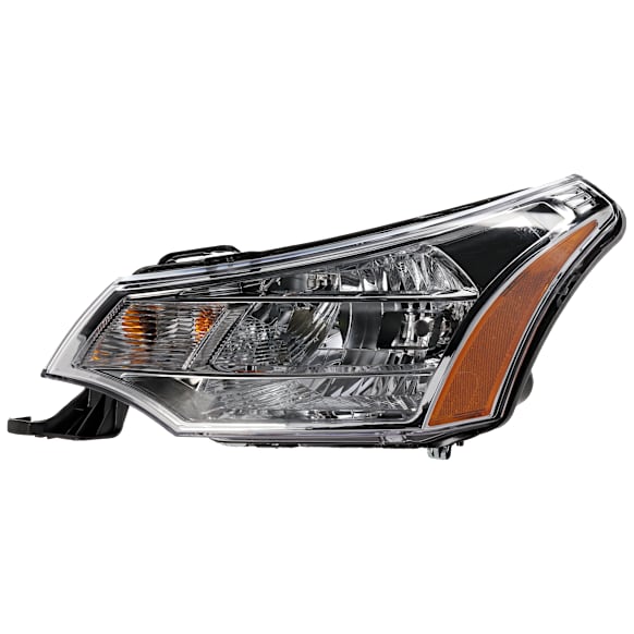 2008-2011 Ford Focus - Driver Side Headlight, with Bulb, Halogen, Clear Lens, 4 Cyl., 2.0L Engine, CAPA Certified