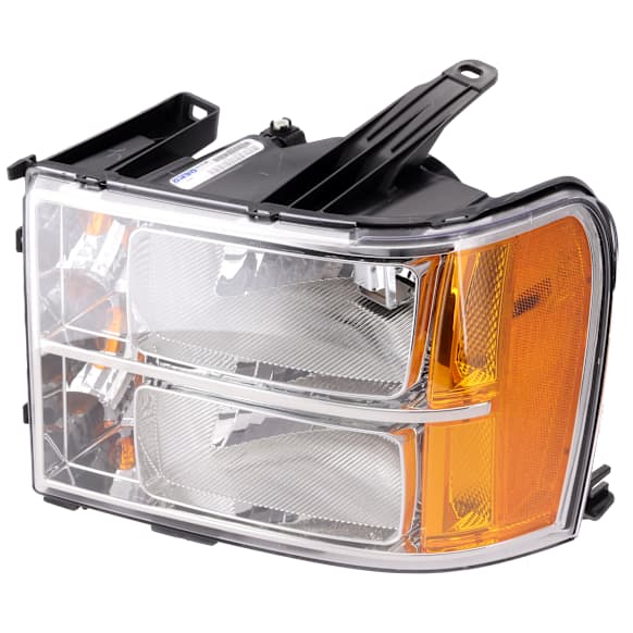 2011 GMC Sierra 1500 SLE 8 Cyl 5.3L - Driver Side Halogen Headlight, With bulb(s), OE Replacement, CAPA Certified