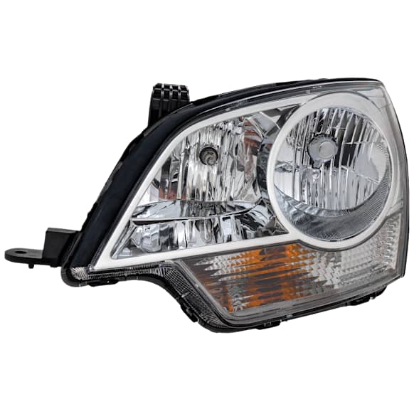 Driver Side Headlight, with Bulb, Halogen, Composite