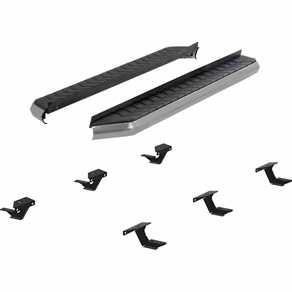 2051030 Running Boards, with Polished Stainless Steel Trim, Sport Utility, 5 in., AeroTread Series