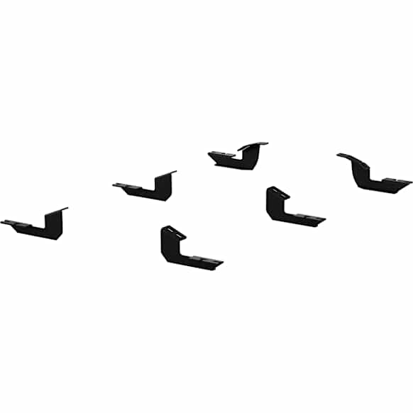 2051156 Running Board Mounting Kit - Black, Steel, Direct Fit, Kit