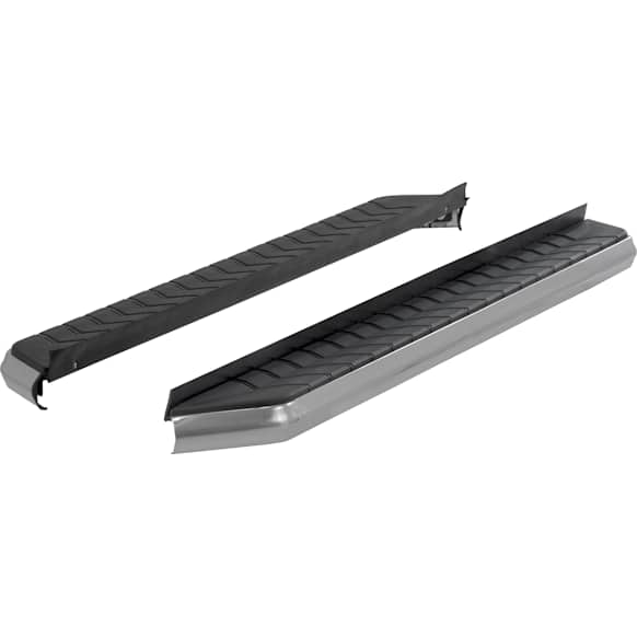 2051873 Running Boards, with Polished Stainless Steel Trim, Hearse/Limousine/Sport Utility, 5 in., without OE Side Skirting, AeroTread Series