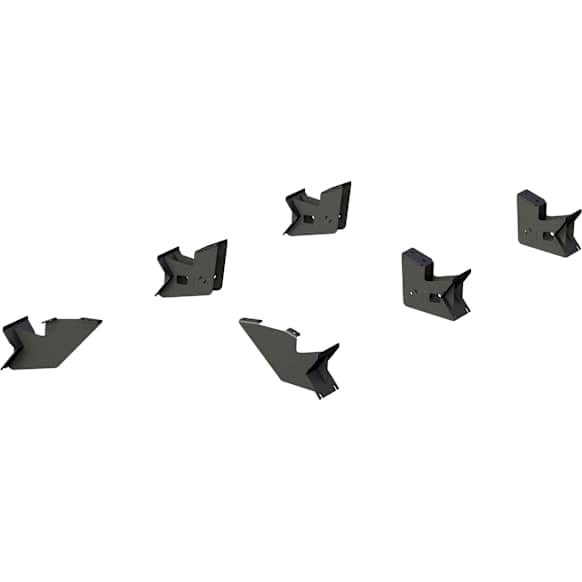 3025152 Running Board Mounting Kit - Black, Steel, Direct Fit, Kit