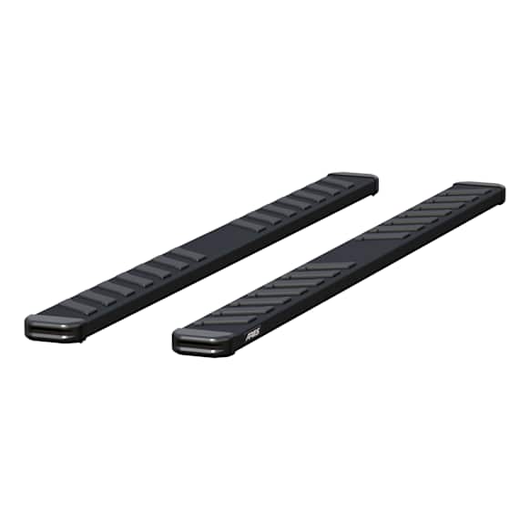 B2985 Running Boards, Black Non-Powered Carbon steel Set of 2