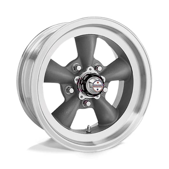 VN10558065 Aluminum Gray Wheel, 15 in. X 8 in., 5 x 4.5 in. Bolt Pattern