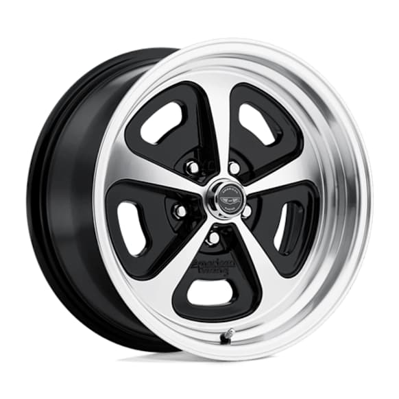 VN50157012500 Aluminum Gloss Black Wheel, 15 in. X 7 in., 5 x 4.5 in. Bolt Pattern