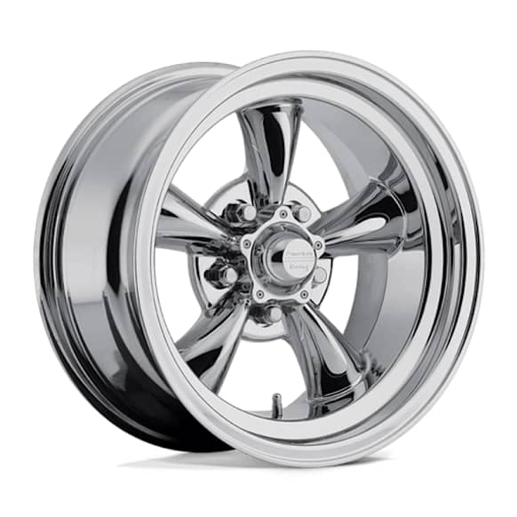 VN60558065 Aluminum Chrome Wheel, 15 in. X 8 in., 5 x 4.5 in. Bolt Pattern