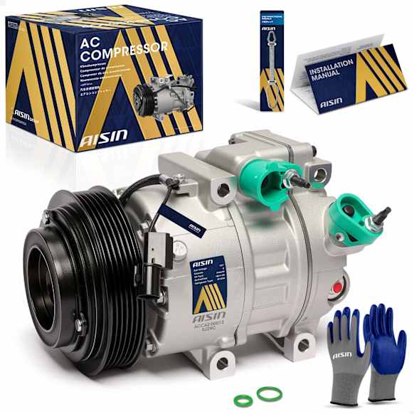 2008 Kia Optima - A/C Compressor, DOHC, GAS, 4-Door, Sedan, From 05/27/2008, With Clutch, 2.4L 4Cyl