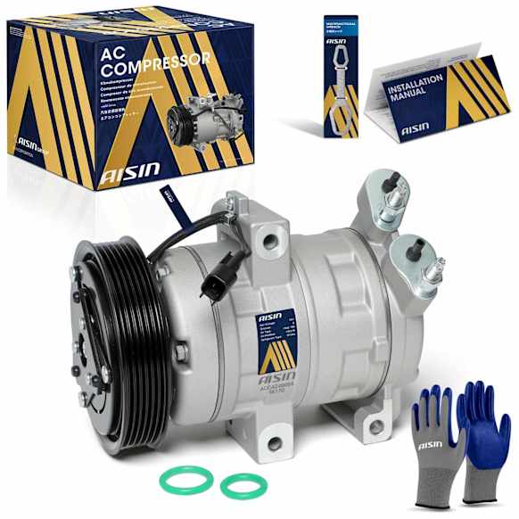 2010 Ford Escape - A/C Compressor, DOHC, FLEX, 4-Door, Sport Utility, With Clutch, 3.0L 6Cyl