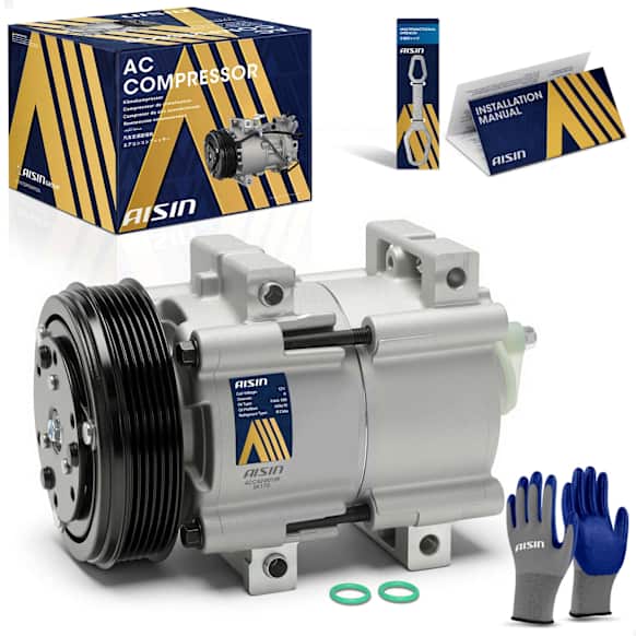 2011 Ford Ranger - A/C Compressor, DOHC, GAS, 2-Door, Standard Cab Pickup, With FS10 Compressor and Clutch, With Clutch, 2.3L 4Cyl