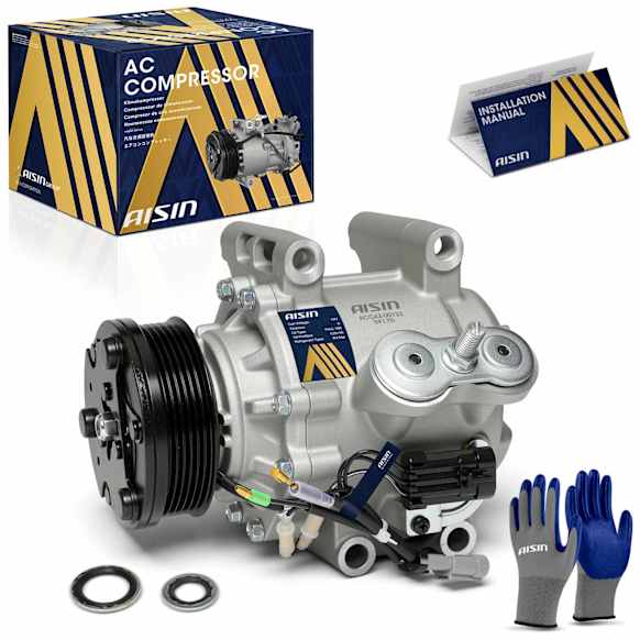 2002 Chevrolet Trailblazer EXT - A/C Compressor, DOHC, GAS, 4-Door, Sport Utility, With Clutch, 4.2L 6Cyl