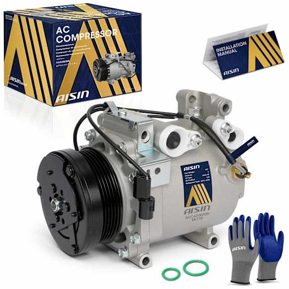 2002 Mitsubishi Galant - A/C Compressor, SOHC, GAS, 4-Door, Sedan, With MSC90C Compressor, With Clutch, 2.4L 4Cyl