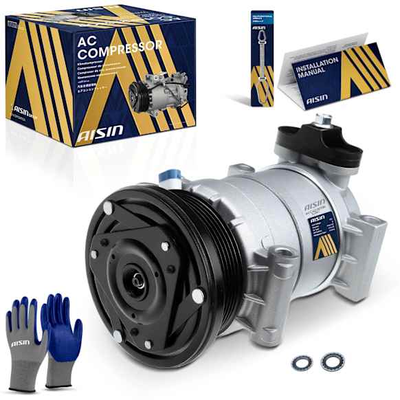 2003 Hummer H1 - A/C Compressor, OHV, DIESEL, 2-Door, Sport Utility, With Clutch, 6.5L 8Cyl