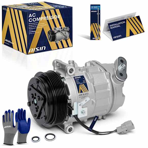 2015 Ram ProMaster 3500 - A/C Compressor, DOHC, FLEX, 2-Door, Cab & Chassis, 7SBH17C Style, With Clutch, 3.6L 6Cyl