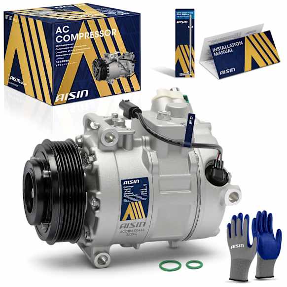 ACCBM-00433 A/C Compressor, With Clutch