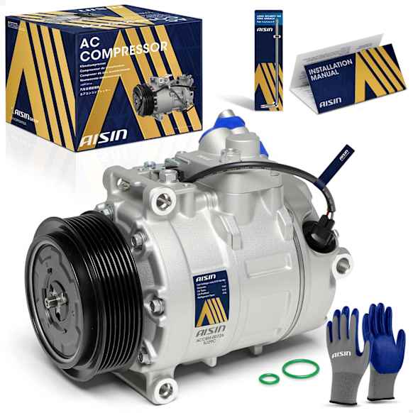 2007 BMW 335i - A/C Compressor, DOHC, GAS, 2-Door, Coupe, With Clutch, 3.0L 6Cyl