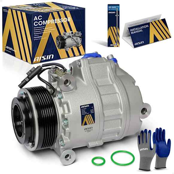 2009 BMW X3 - A/C Compressor, DOHC, GAS, 4-Door, Sport Utility, Without Adaptive Control Drive, With CSE717 Compressor, Not With CSE17C Or 7SB16C Compressor, With Clutch, 3.0L 6Cyl