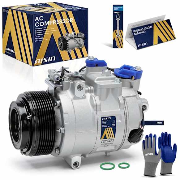 2014 BMW X6 - A/C Compressor, DOHC, GAS, 4-Door, Sport Utility, With Clutch, 3.0L 6Cyl