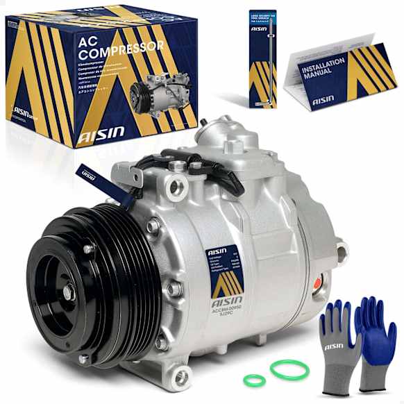 2004 BMW M3 - A/C Compressor, DOHC, GAS, 2-Door, Convertible, With SD7SB16C Compressor, With Clutch, 3.2L 6Cyl