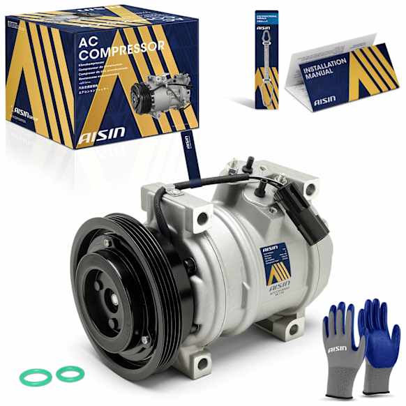 2005 Chrysler PT Cruiser - A/C Compressor, DOHC, GAS, 4-Door, Wagon, Manual Transaxle, 5-Speed, With Clutch, 2.4L 4Cyl