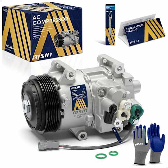 2016 Subaru Legacy - A/C Compressor, DOHC, GAS, 4-Door, Sedan, With TSE14F Compressor and Clutch, With 6-Groove Pulley, With Clutch, 2.5L 4Cyl