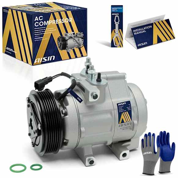 2008 Ford F-450 Super Duty - A/C Compressor, SOHC, GAS, 2-Door, Cab & Chassis - Conventional, With FS20 Compressor, With Clutch, 6.8L 10Cyl