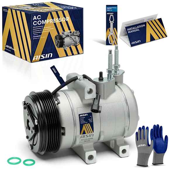 2012 Ford E-150 - A/C Compressor, SOHC, LPG, 3-Door, Standard Cargo Van, With FS18 Compressor, With Clutch, 5.4L 8Cyl