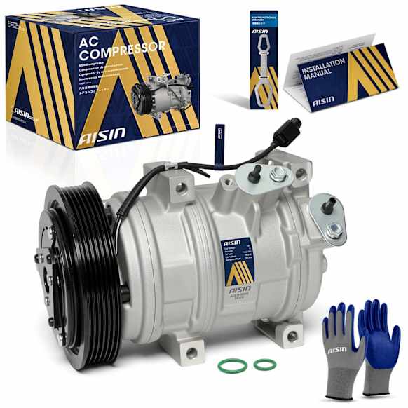 ACCH-00043 A/C Compressor, With Clutch