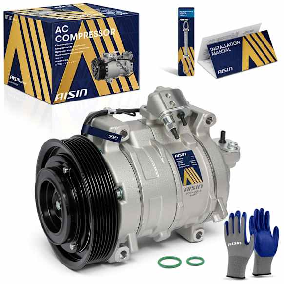 2011 Honda Accord - A/C Compressor, DOHC, GAS, 2-Door, Coupe, With 10SR15C Compressor, With Clutch, 2.4L 4Cyl