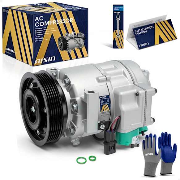 2011 Hyundai Genesis - A/C Compressor, DOHC, GAS, 4-Door, Sedan, With VS18E Compressor, With Clutch, 4.6L 8Cyl