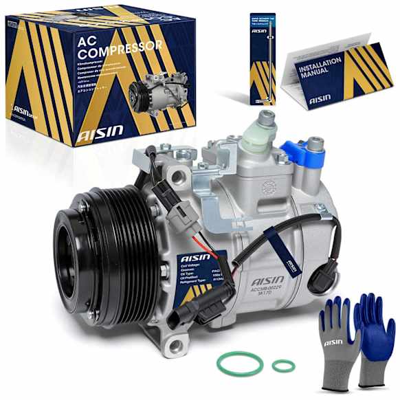 2012 Mercedes Benz ML350 - A/C Compressor, DOHC, DIESEL, 4-Door, Sport Utility, With Clutch, 3.0L 6Cyl