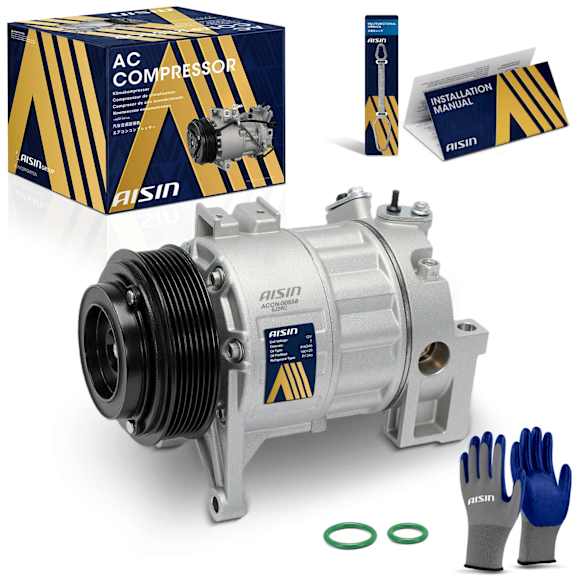 2015 Infiniti QX60 - A/C Compressor, DOHC, GAS, 4-Door, Sport Utility, With Clutch, 3.5L 6Cyl